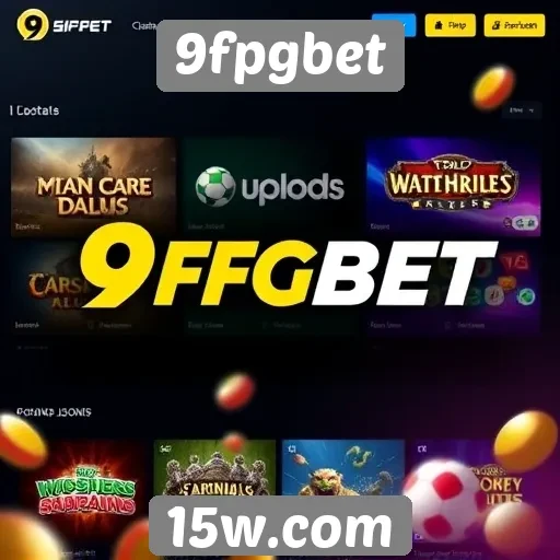 Variedade de jogos disponíveis na 9fpgbet